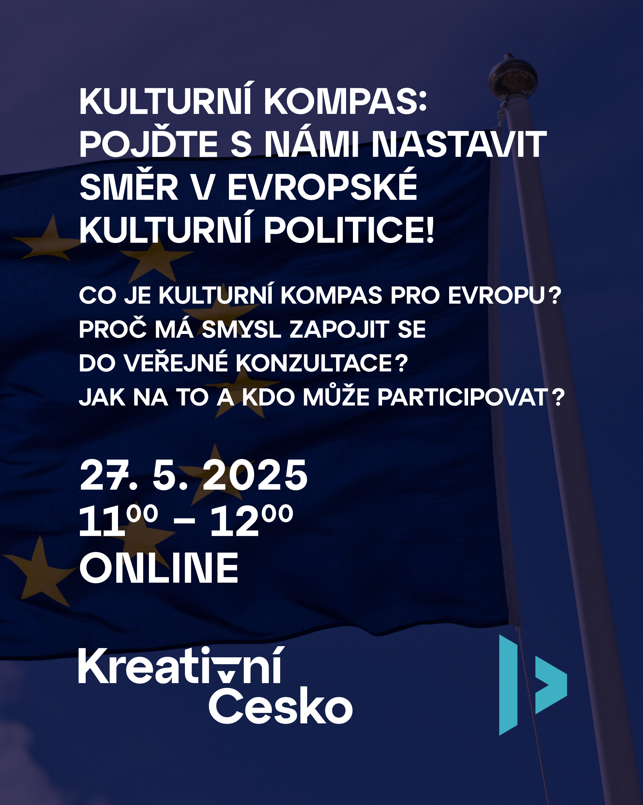 Kulturní kompas: Pojďte s námi nastavit směr v evropské kulturní politice