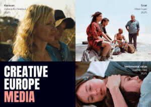 Creative europe media - vizuál e záběry ze 3 filmů
