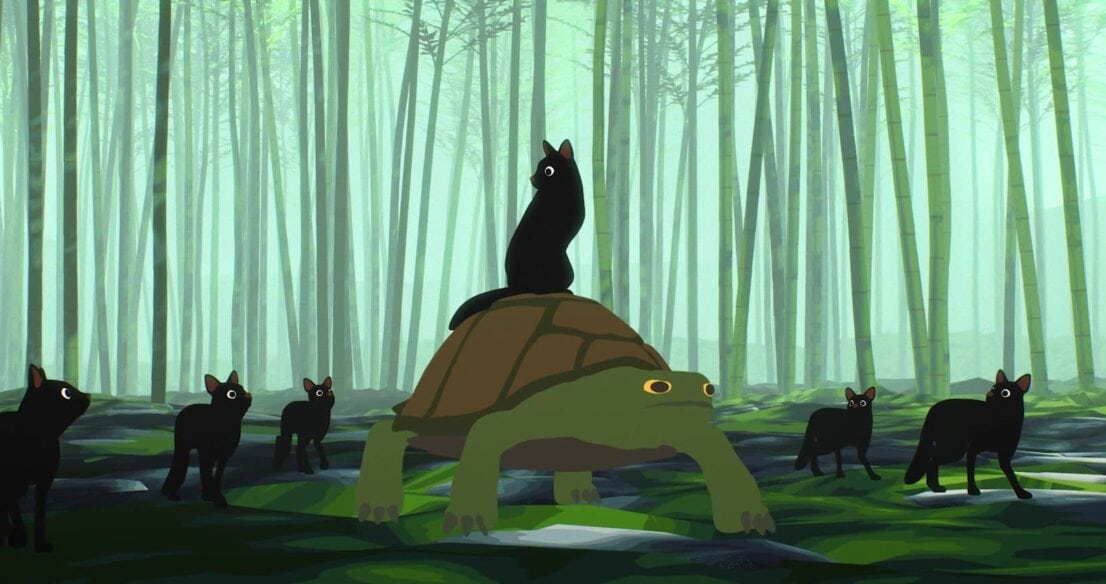 Záběr z animovaného filmu Away