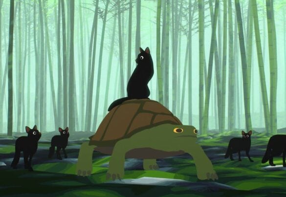 Záběr z animovaného filmu Away