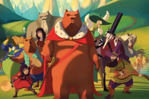Záběr z animovaného filmu The Bears Famous
