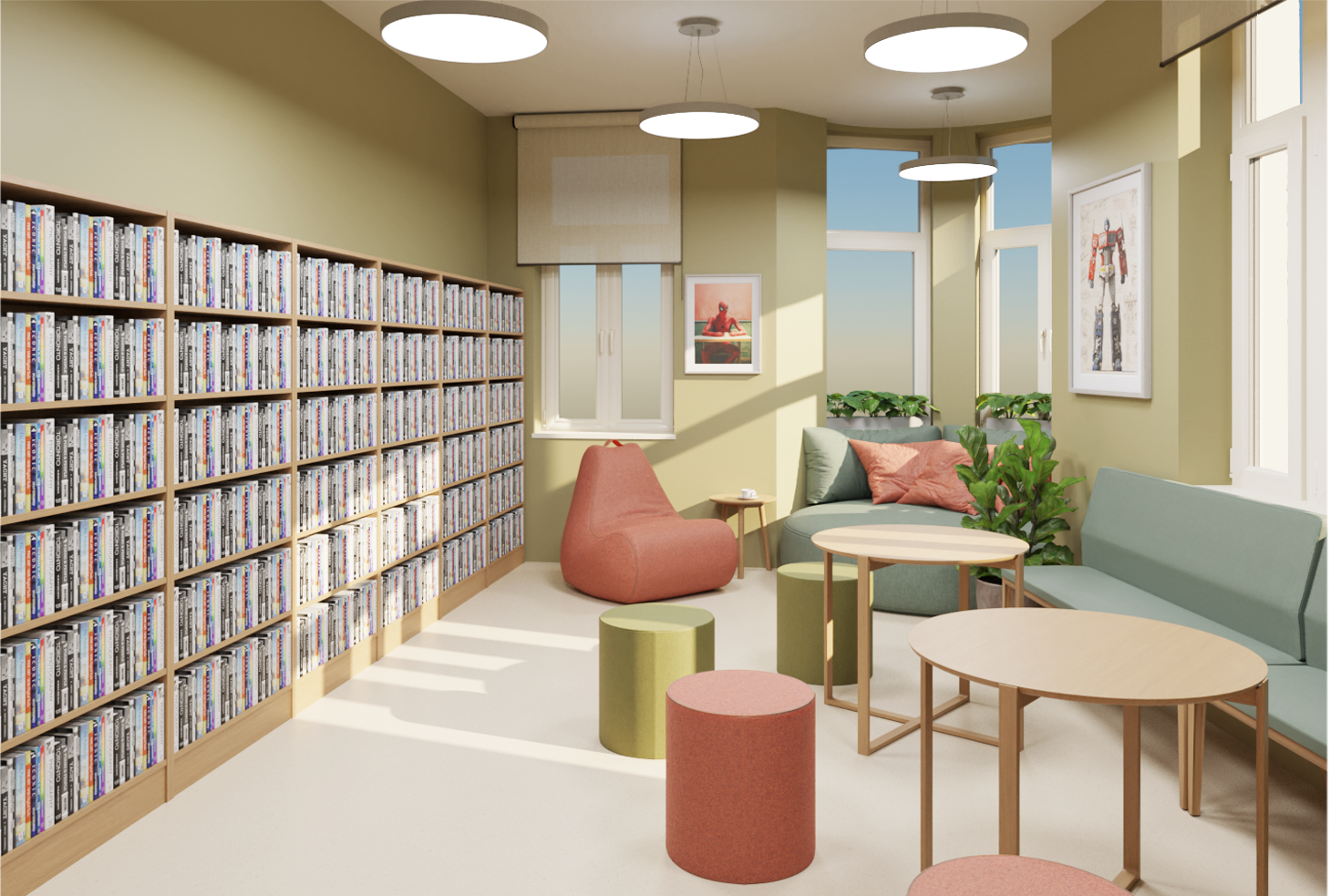 vizualizace návrhu knihovny