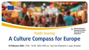 dav lidí a pod ním název akce